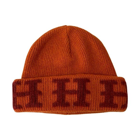HERMES Red Bean Hat - Picture 1 of 4